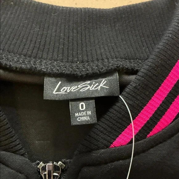 Lovesick by Torrid Black Bomber Jacket with Skull and Heart Accents - Picture 3 of 12